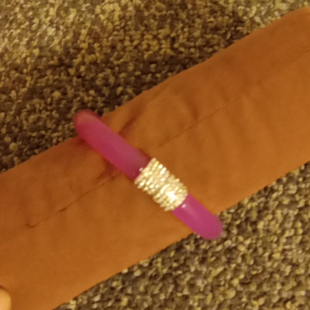 Ann Taylor Purple and Silver Bracelet